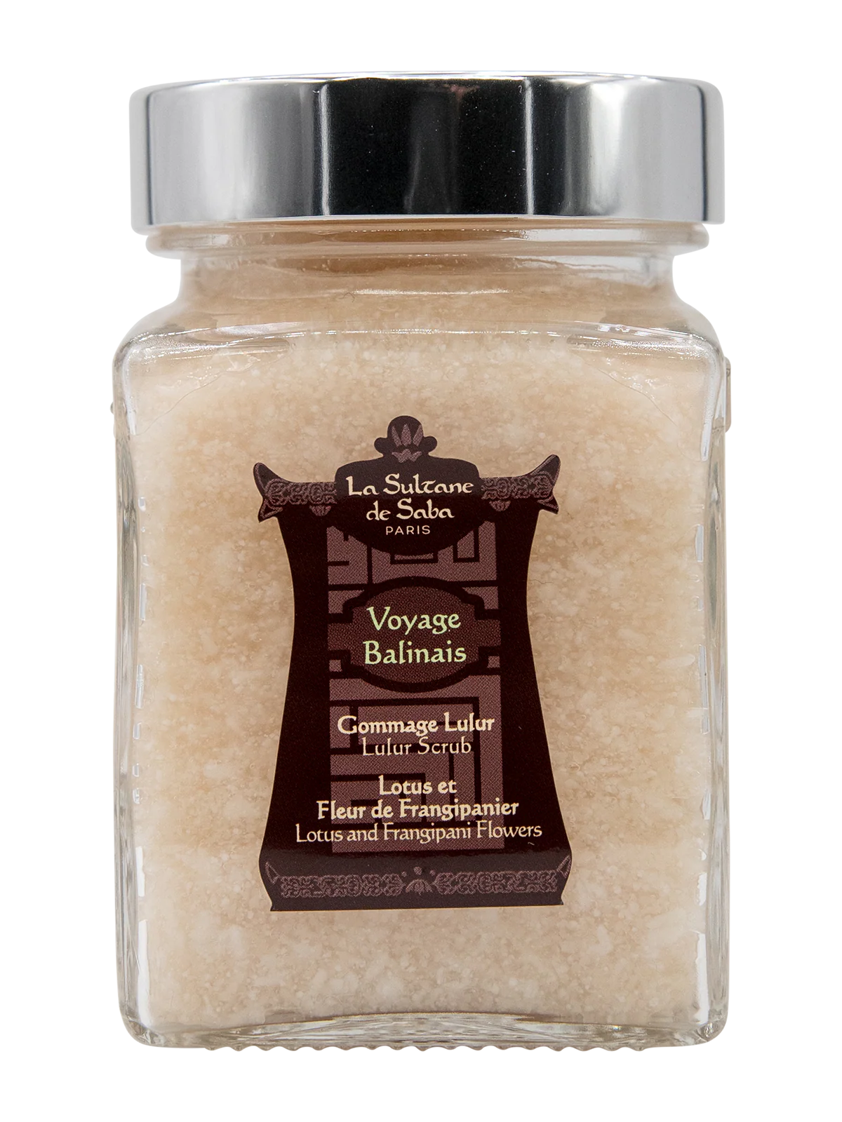 LA SULTANE DE SABA body scrub lotus and frangipani flower fragrance