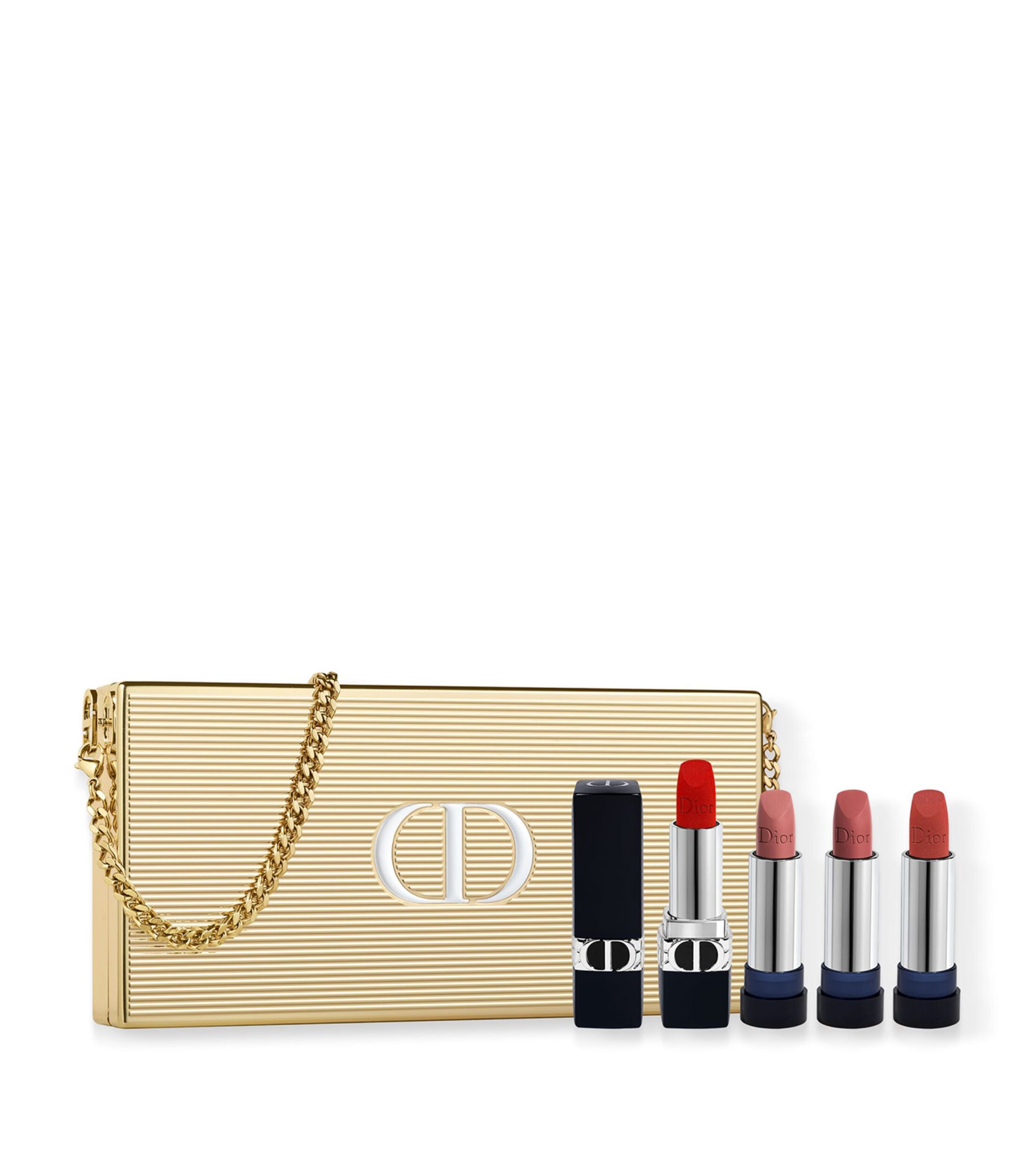 Dior Rouge подарочный клатч и помады