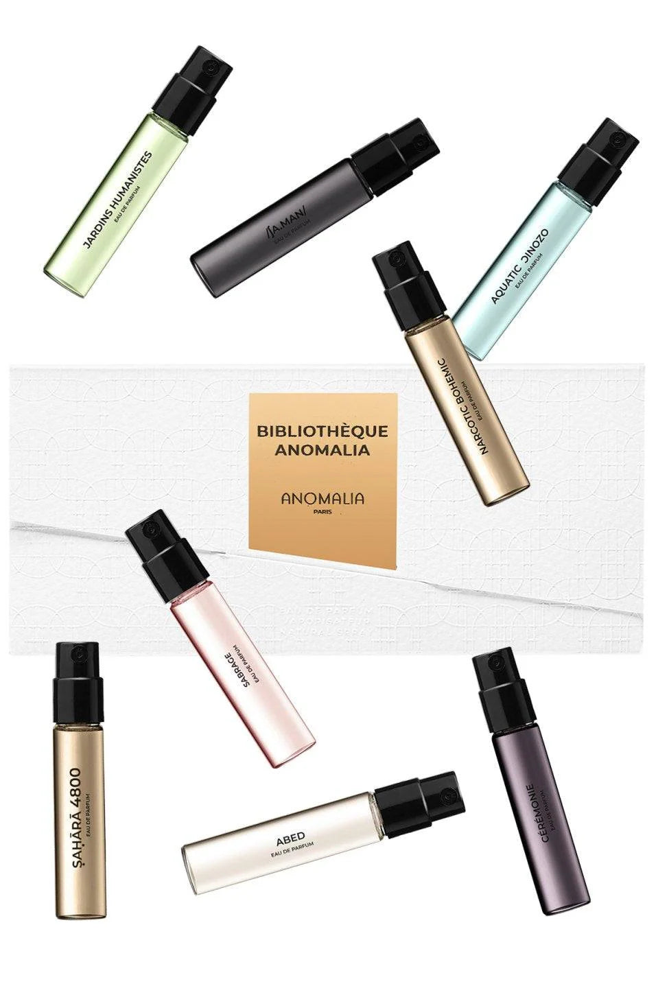 ANOMALIA perfumes discovery set