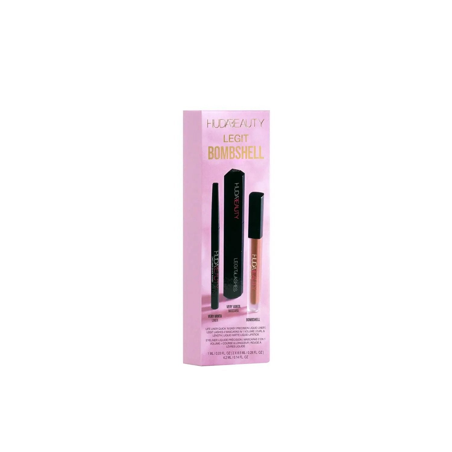 Huda Beauty Legit Bombshell набор для макияжа