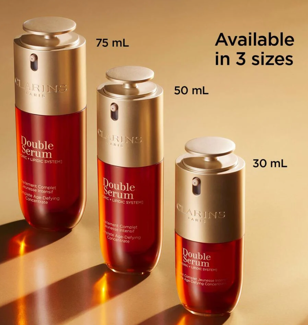 CLARINS двойной серум для лица