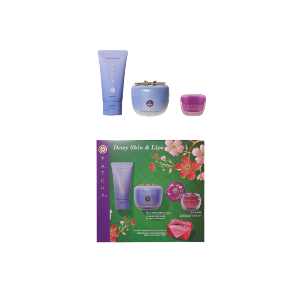 TATCHA подарочный набор face & lips